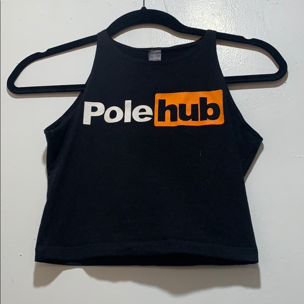 Pole Hub Crop Top